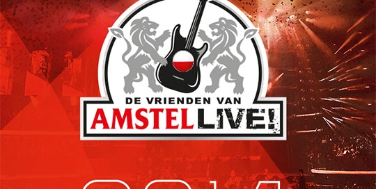 Amstel Live - sleutelkaart